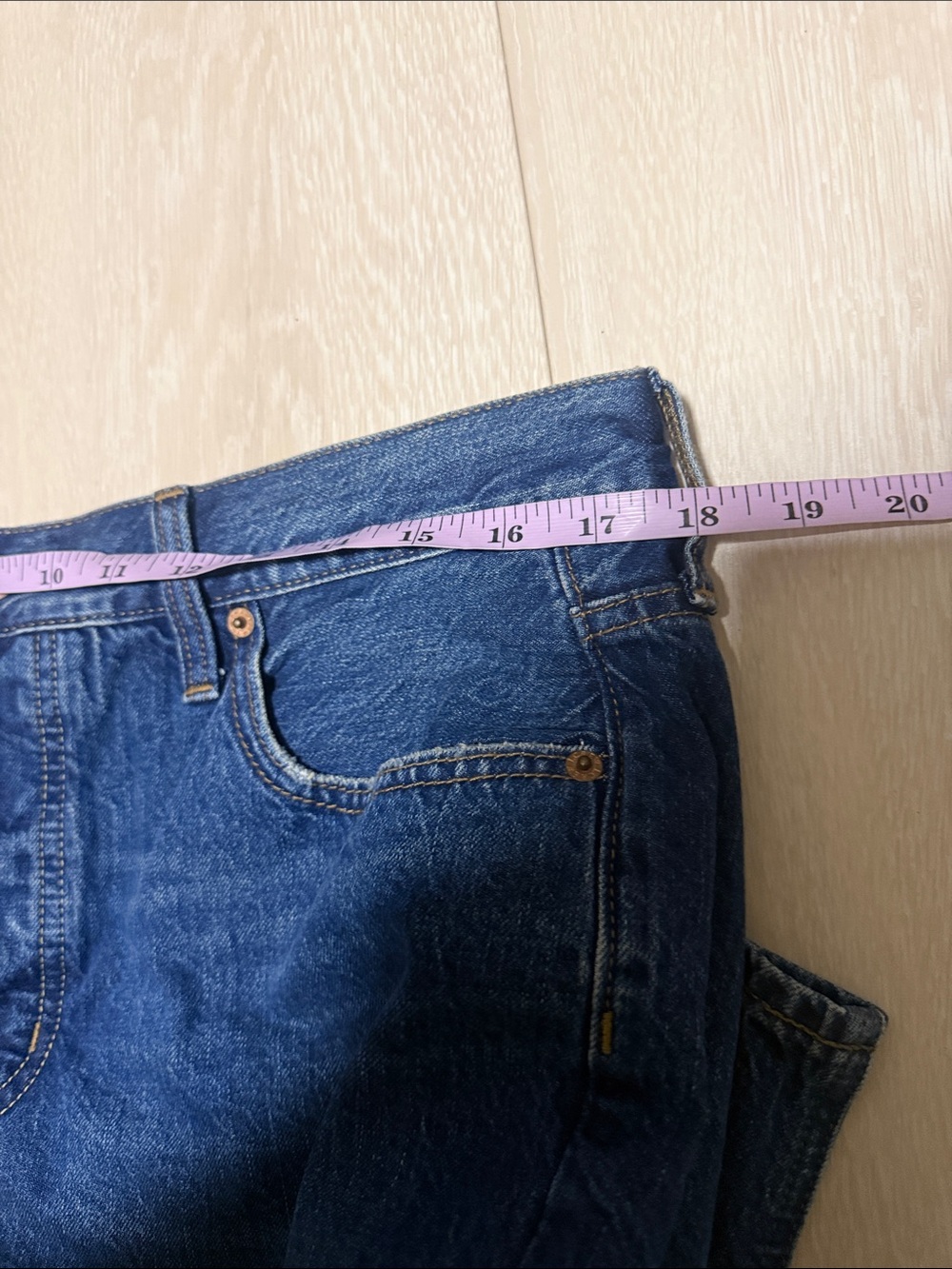 J. Crew Women's Indigo Straight Jeans - Picture 6 of 10